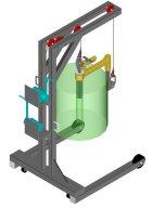 Rol-handlR PH1 Portable Hoist Roll Handling System