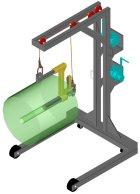 Rol-handlR PH1 Portable Hoist Roll Handling System