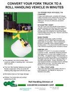 Fork Truck Roll Handler