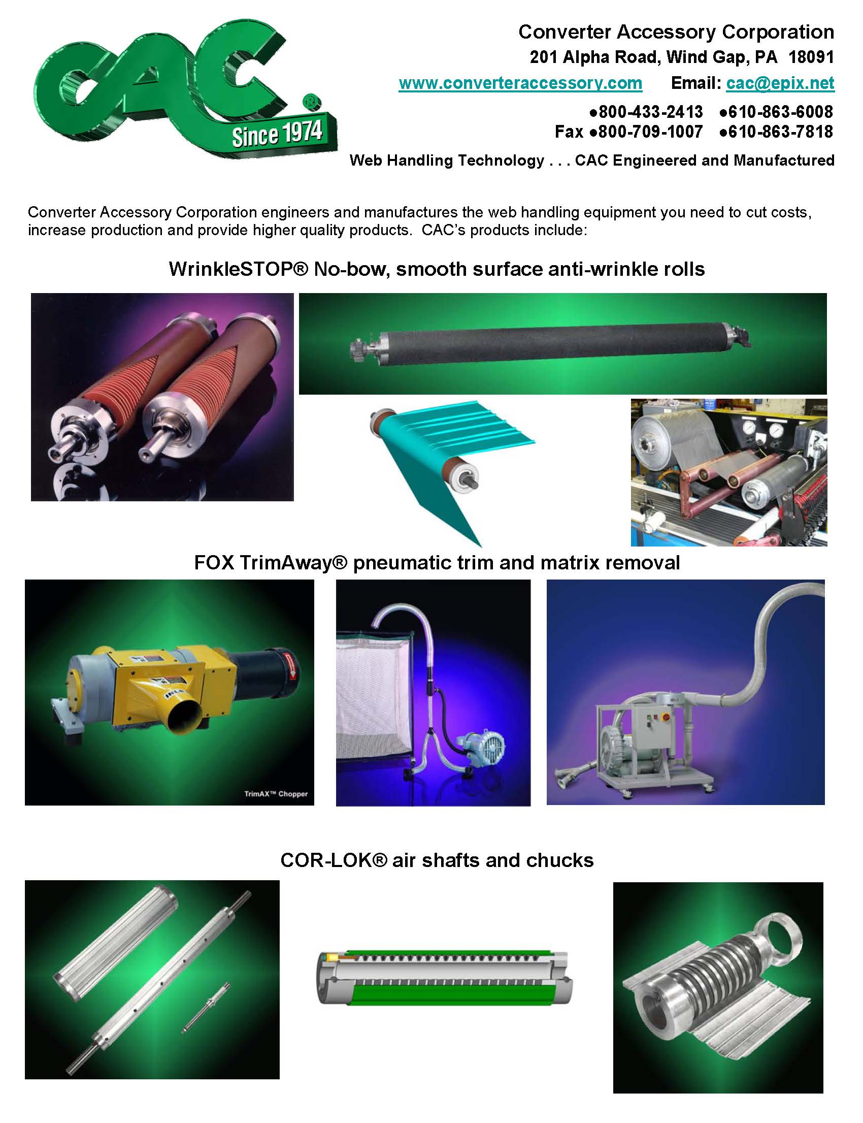 General Product Sheet