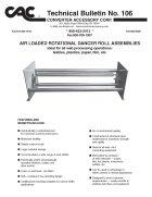 Technical Bulletin 106 - Air Loaded Rotational Dancer Roll Assemblies