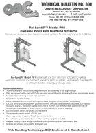 Technical Bulletin 800 - Rol-handlR&trade; Model PH1 Portable Hoist Roll Handling Systems