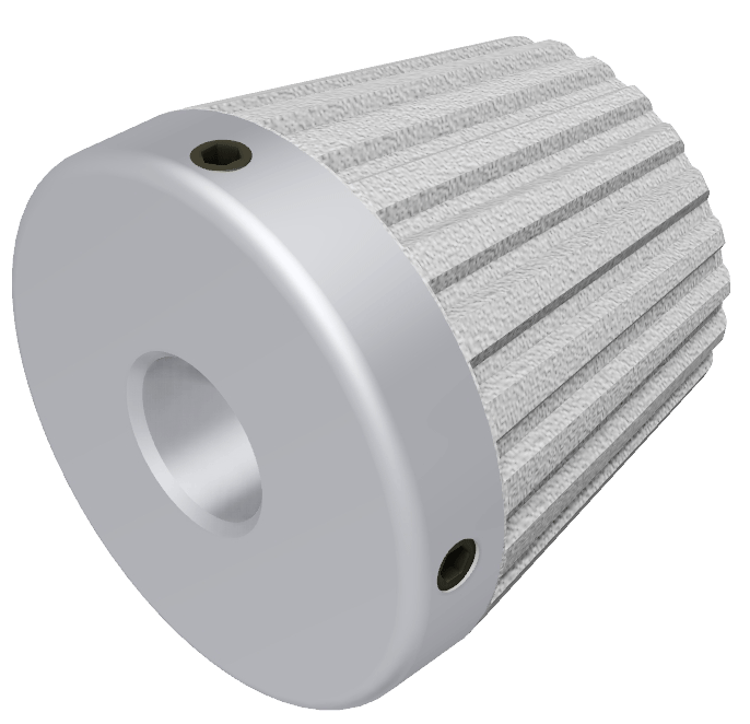 3” aluminum core cone