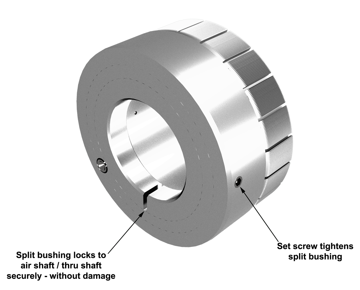 COR-LOK® core adapter split bushing