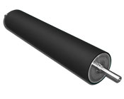 6" Rubber Covered Idler Roller