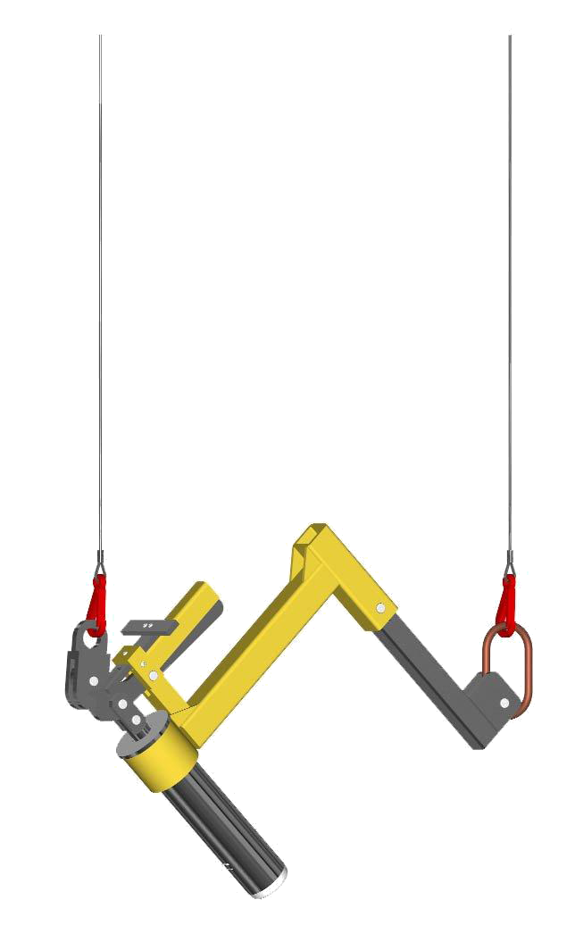 b. Mid-size adjustable L-Roll Pivot Arm