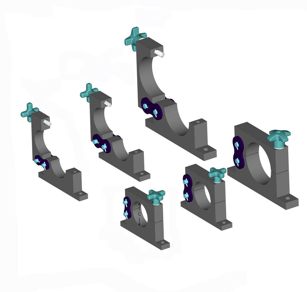 Medium duty SimpLok Shaft Holder