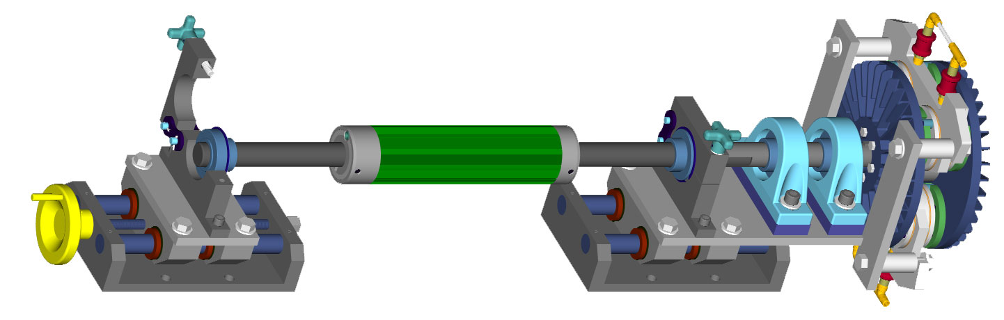 SimpLok shaft holder assembly with lateral adjust