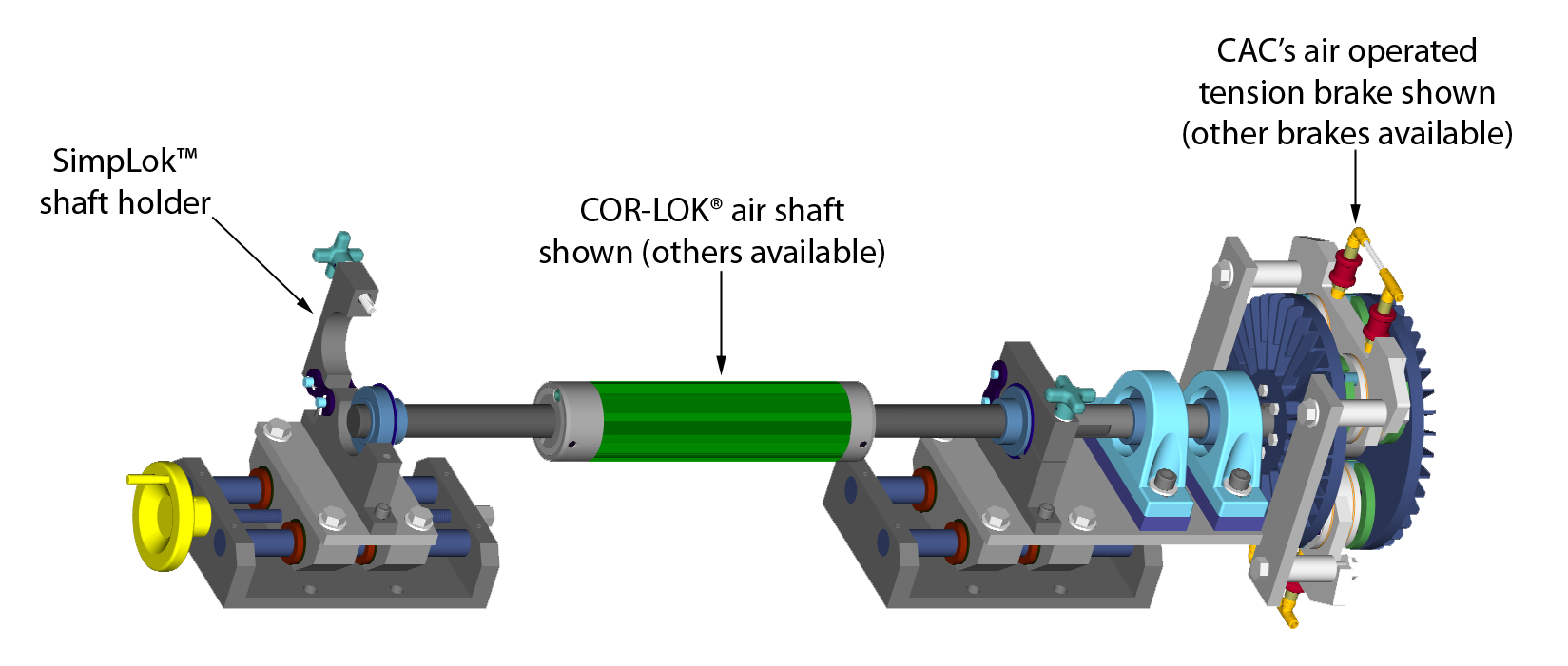 shaft holder lateral