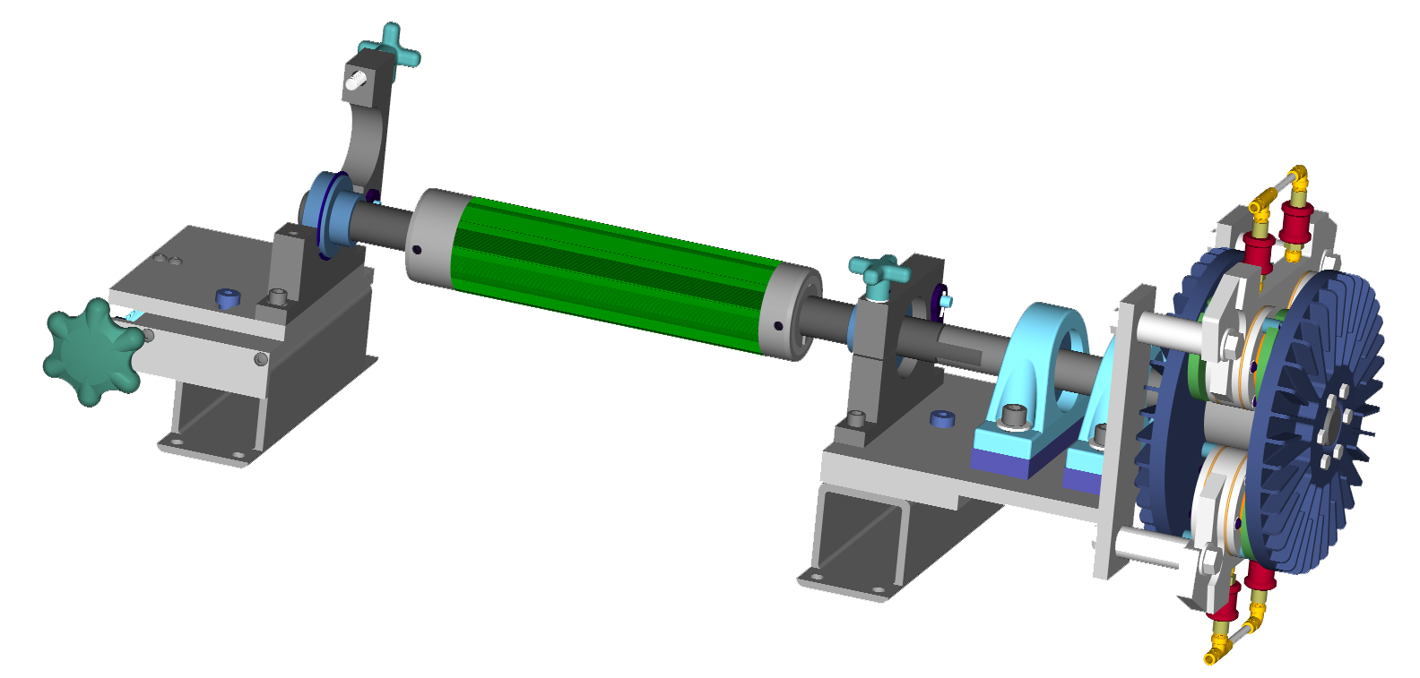 SimpLok shaft holder assembly with skew adjust