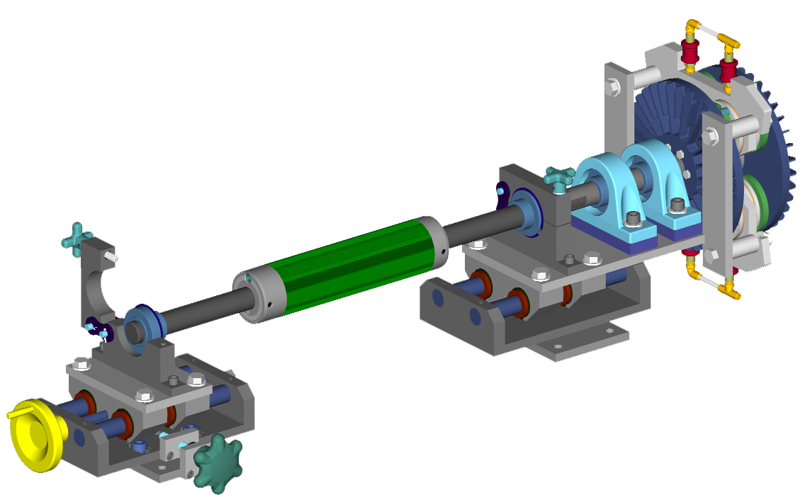 SimpLok Shaft holder with skew and lateral adjust